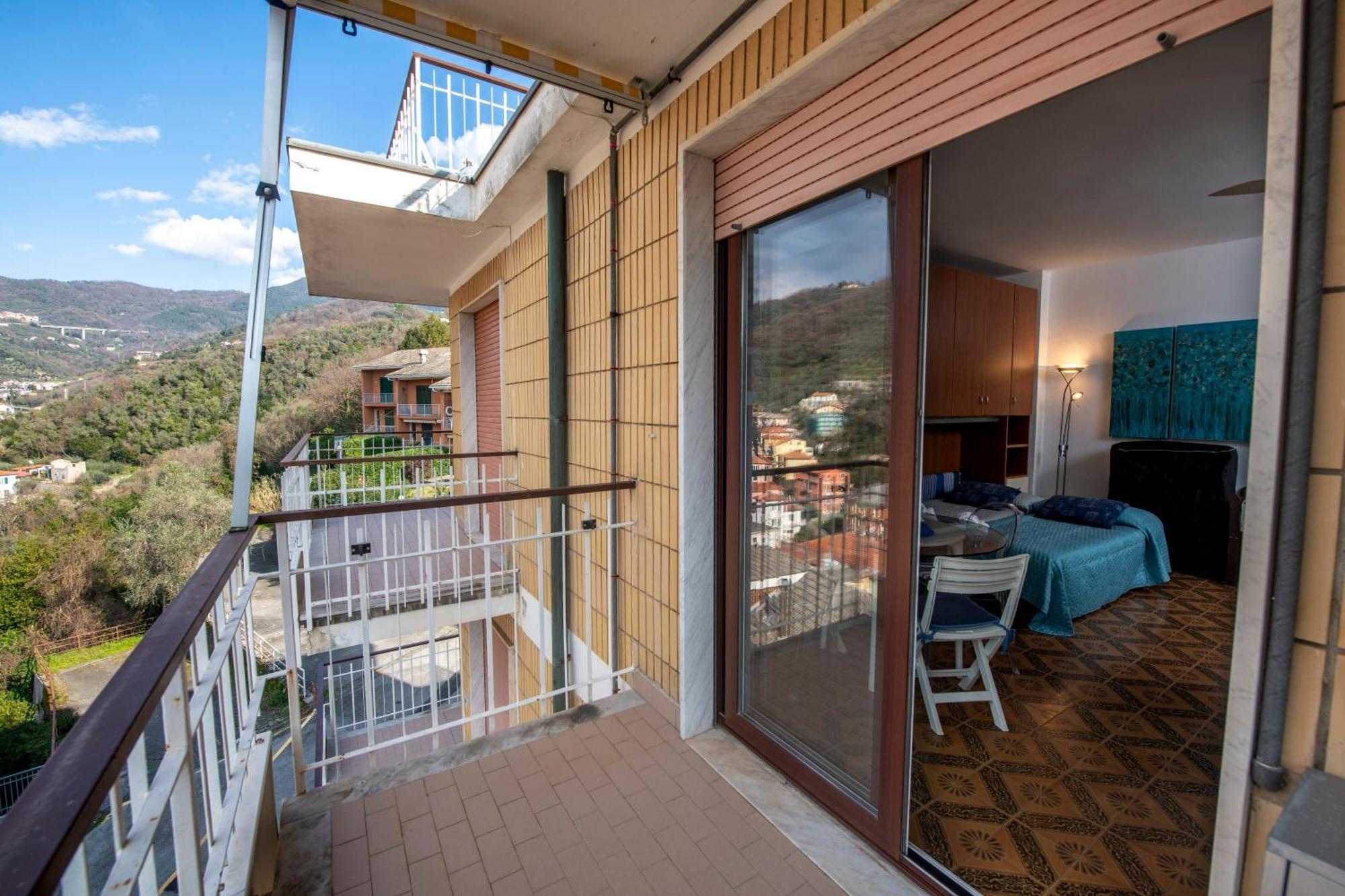 239 - Casa Del Sole Vista Mare Moneglia - 5Minuti A Piedi Dal Mare - Parcheggio Privato Leilighet Eksteriør bilde